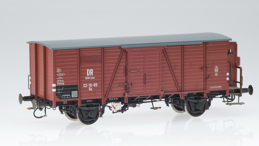 Dingler/ Lokladen "G90" DR Ep.IIIa gedeckter Güterwagen